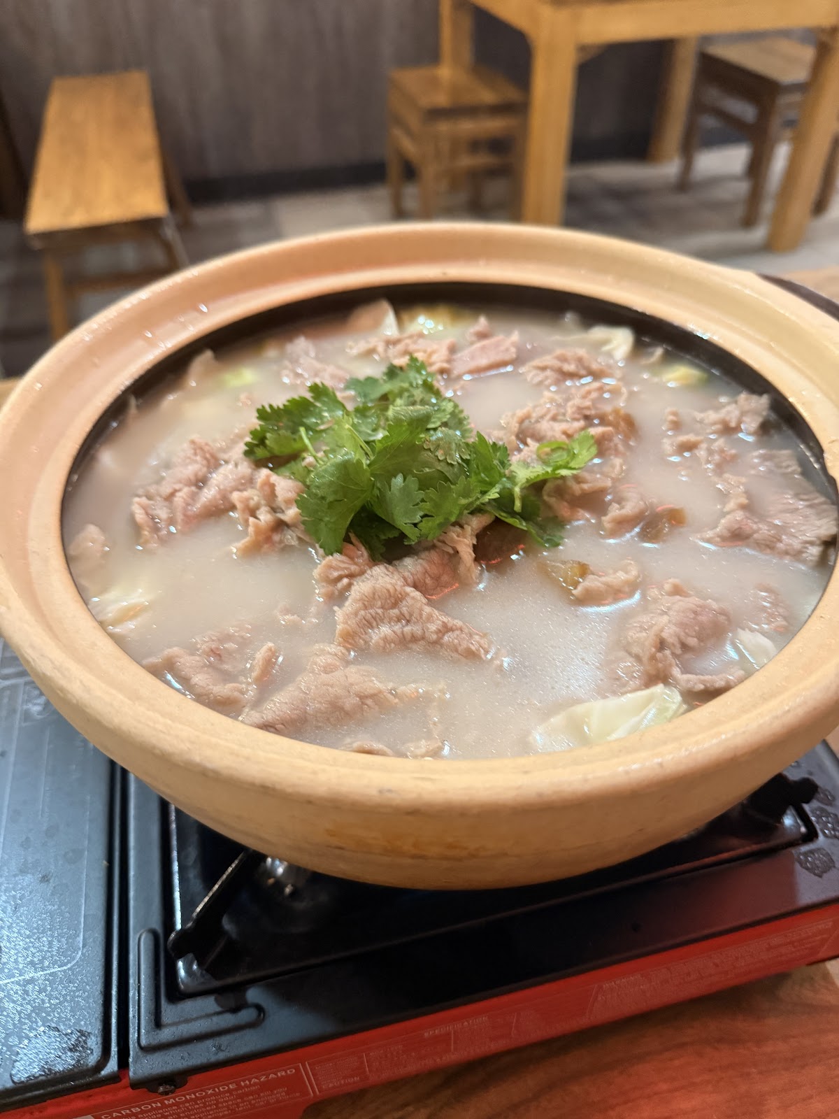 Restaurant interior details