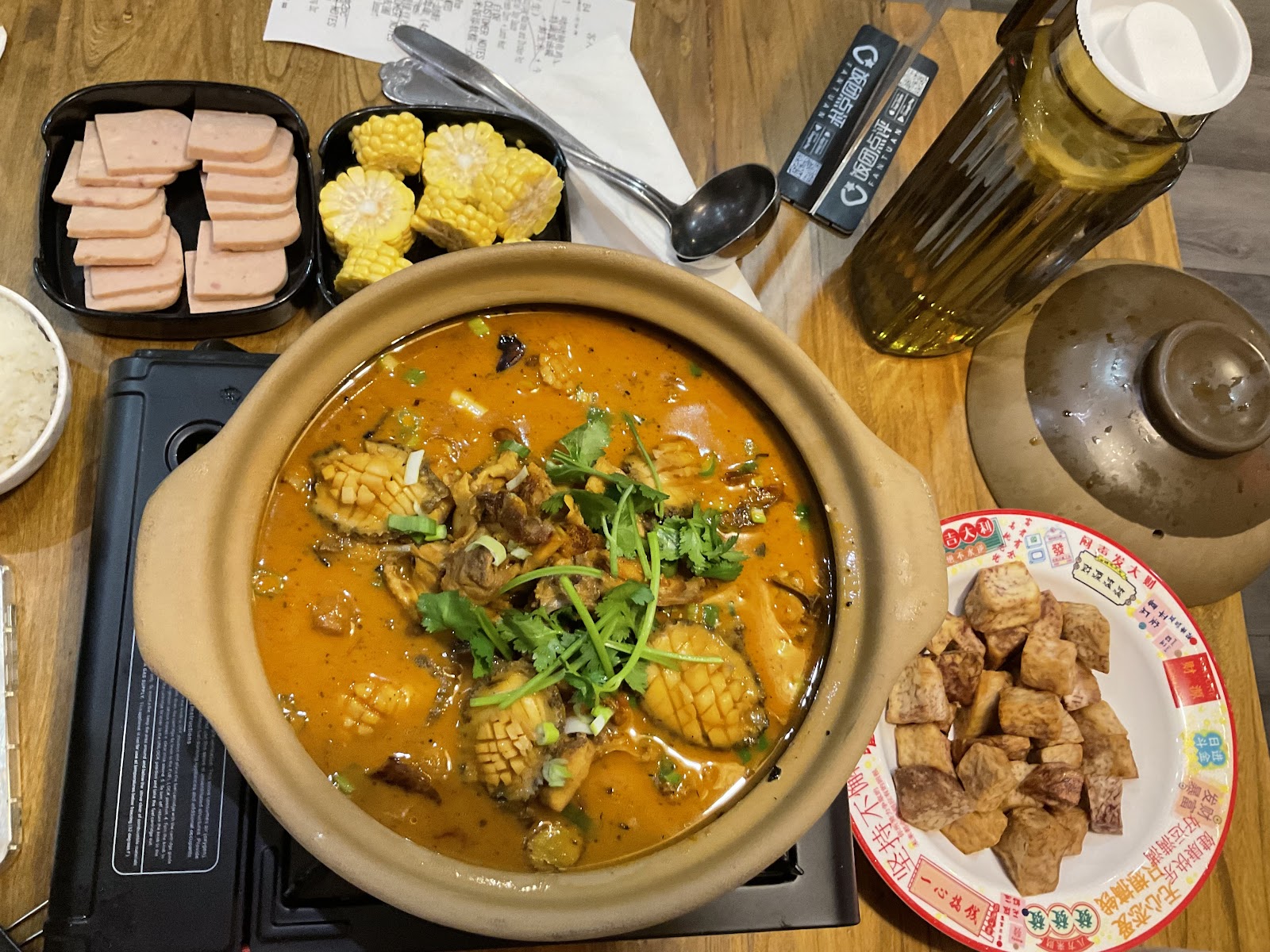 Guests enjoying their meal