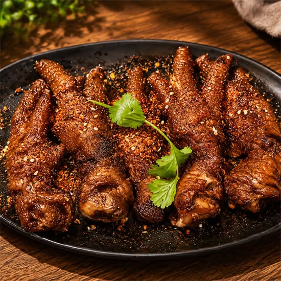 炸五香虎皮凤爪5pcs Deep Fried Chicken Feet 5pcs