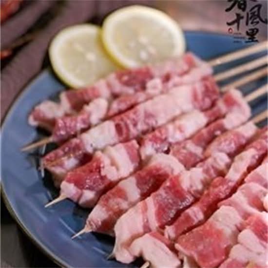 秘制五花肉串 Pork Belly Skewer